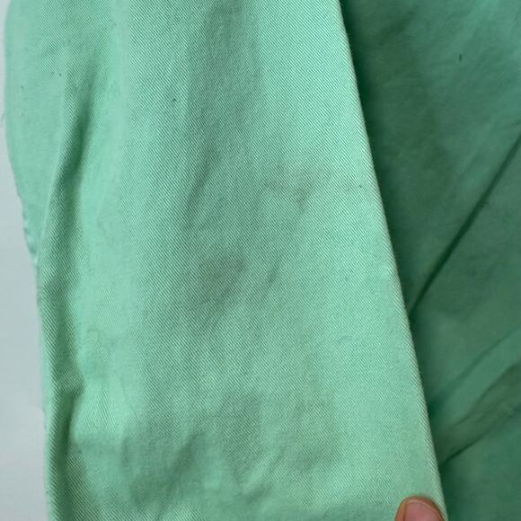 Big Bud Press Work Wear Jacket Bomber Mint Green Small Cotton Full Zip Mechanic - Picture 4 of 7